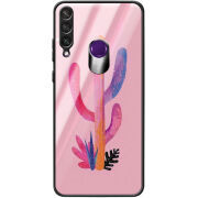 Защитный чехол BoxFace Glossy Panel Huawei Y6p Pink Desert