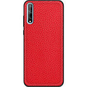 Кожаный чехол Boxface Huawei P Smart S Flotar Red
