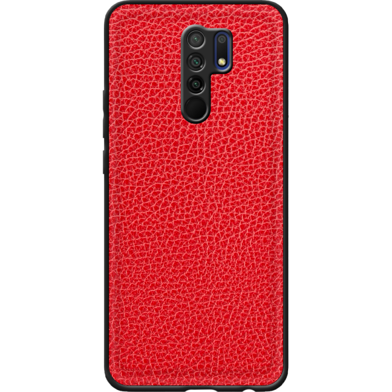Кожаный чехол Boxface Xiaomi Redmi 9 Flotar Red
