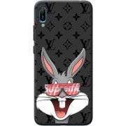 Черный чехол BoxFace Huawei Y6 2019 looney bunny