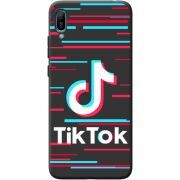 Черный чехол BoxFace Huawei Y6 2019 Tik Tok