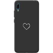 Черный чехол BoxFace Huawei Y6 2019 My Heart