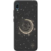 Черный чехол BoxFace Huawei Y6 2019 Moon