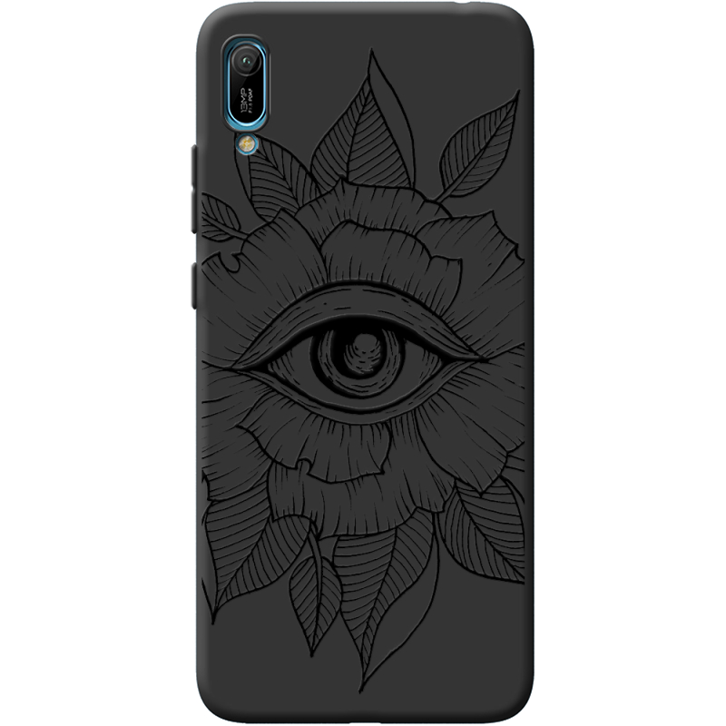 Черный чехол BoxFace Huawei Y6 2019 Eye