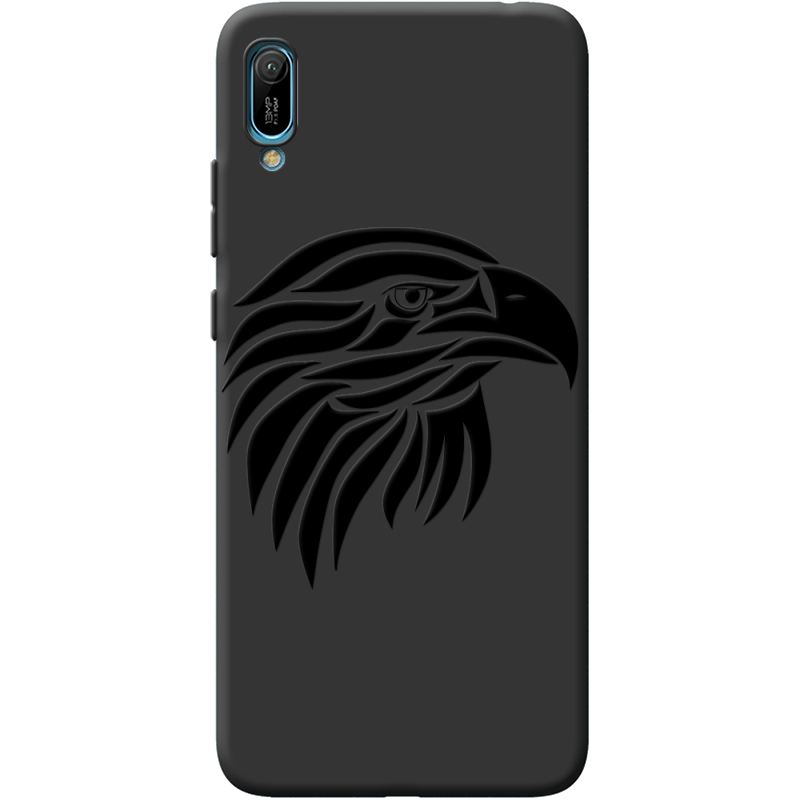 Черный чехол BoxFace Huawei Y6 2019 Eagle