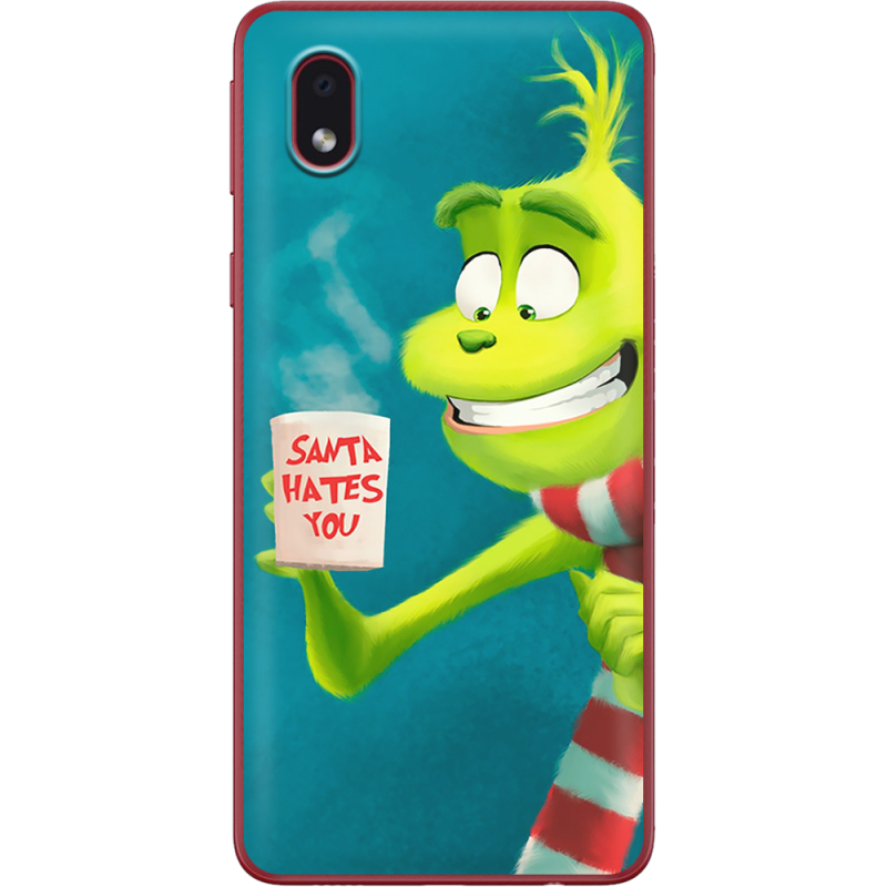 Чехол BoxFace Samsung Galaxy A01 Core (A013) Santa Hates You