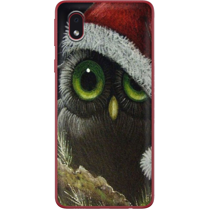 Чехол BoxFace Samsung Galaxy A01 Core (A013) Christmas Owl