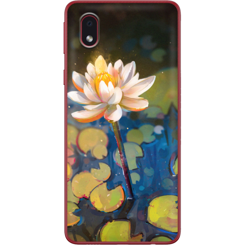 Чехол BoxFace Samsung Galaxy A01 Core (A013) Waterlily
