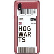 Прозрачный чехол BoxFace Samsung Galaxy A01 Core (A013) Ticket Hogwarts