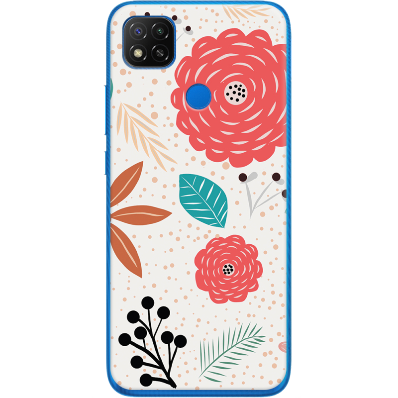 Чехол Uprint Xiaomi Redmi 9C Line Flowers