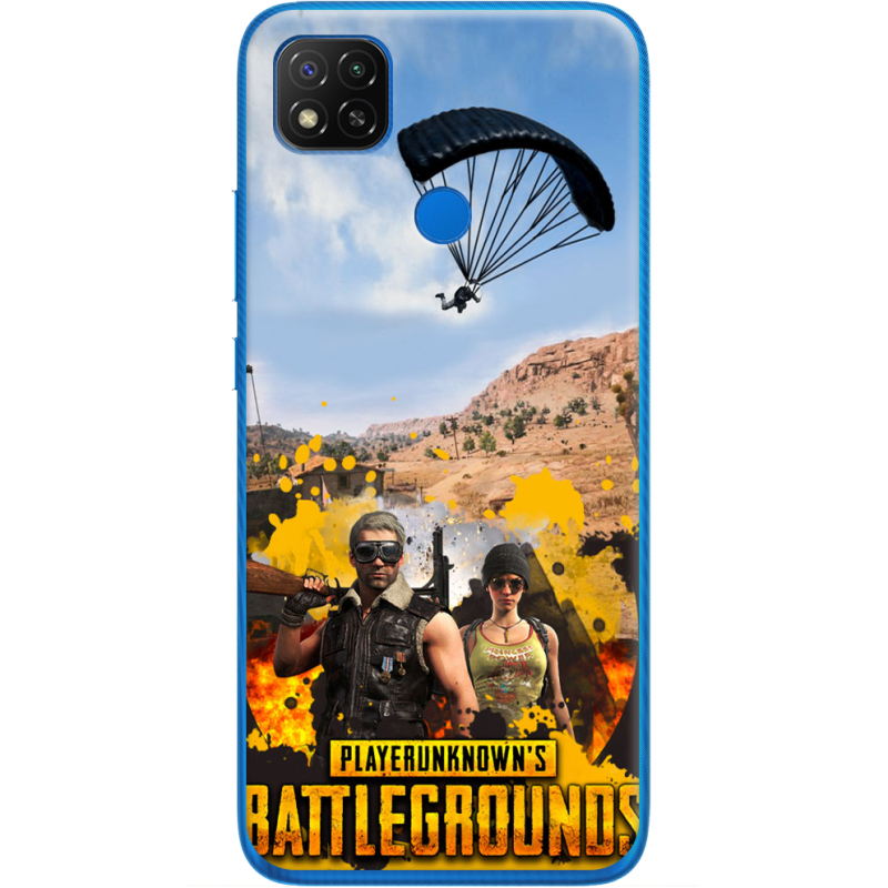 Чехол Uprint Xiaomi Redmi 9C Pubg parachute