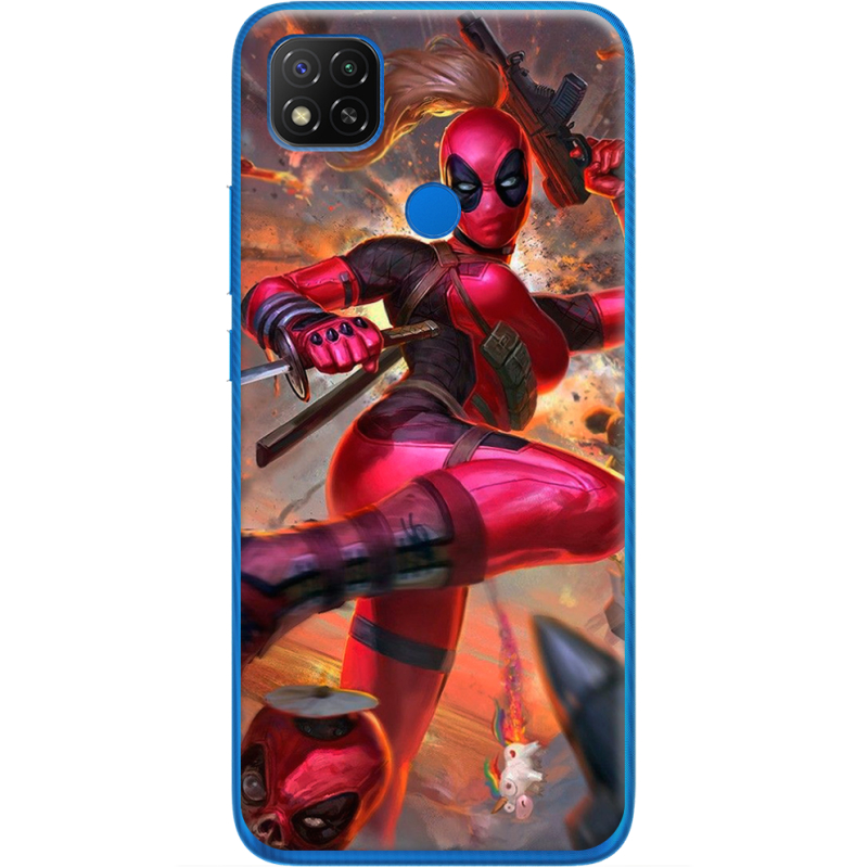 Чехол Uprint Xiaomi Redmi 9C Woman Deadpool