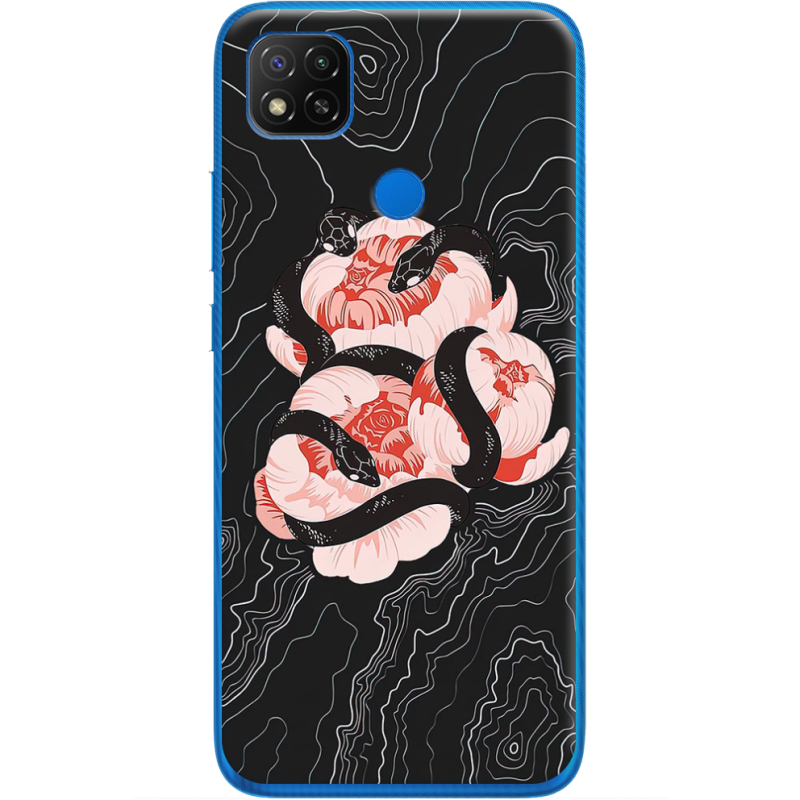 Чехол Uprint Xiaomi Redmi 9C Snake Rose