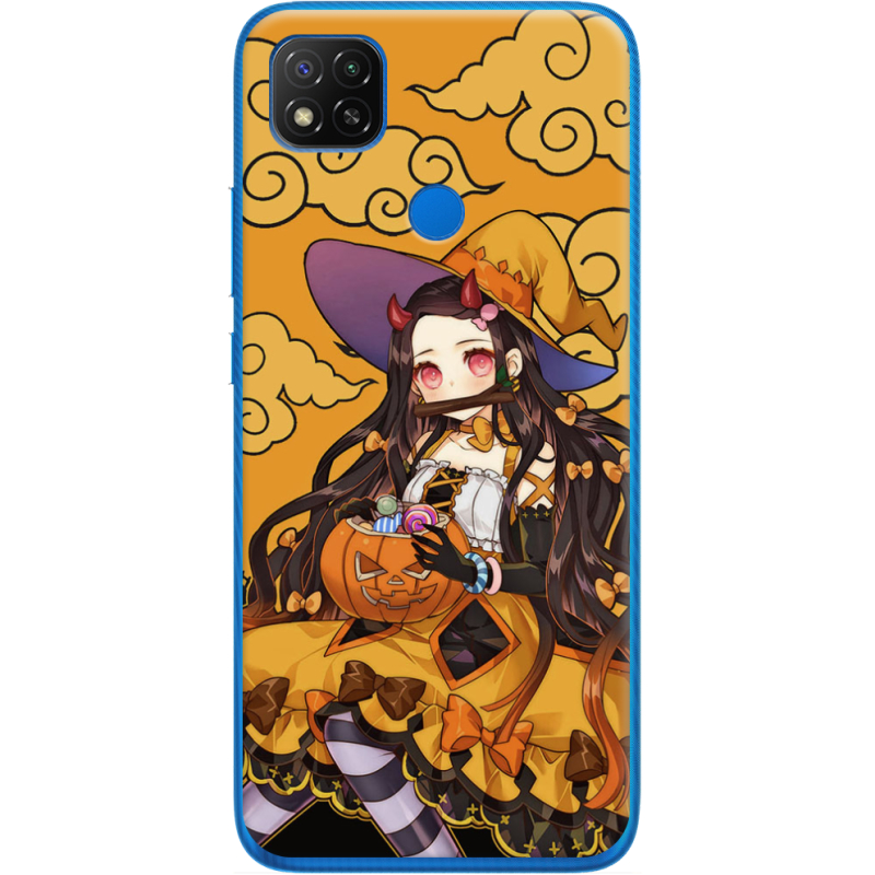 Чехол Uprint Xiaomi Redmi 9C Kamado Nezuko Halloween