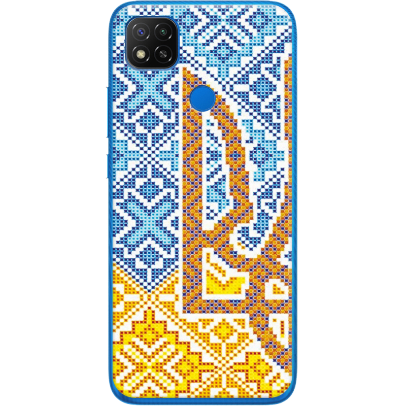 Чехол Uprint Xiaomi Redmi 9C Тризуб Вишивка