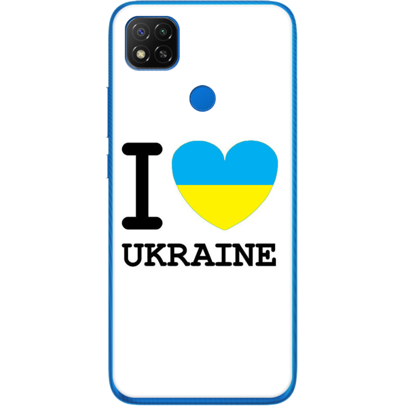 Чехол Uprint Xiaomi Redmi 9C I love Ukraine