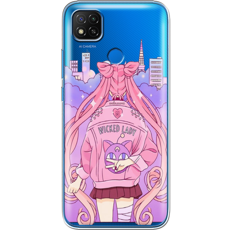 Прозрачный чехол BoxFace Xiaomi Redmi 9C Wiked Lady