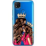 Прозрачный чехол BoxFace Xiaomi Redmi 9C Queen and Princess