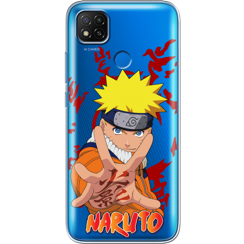 Прозрачный чехол BoxFace Xiaomi Redmi 9C Naruto