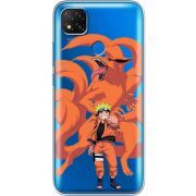 Прозрачный чехол BoxFace Xiaomi Redmi 9C Naruto and Kurama