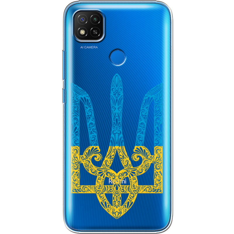 Прозрачный чехол BoxFace Xiaomi Redmi 9C Gold Trident