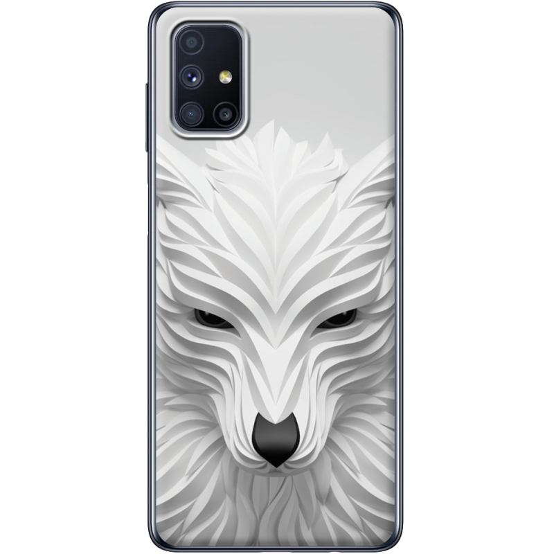 Чехол BoxFace Samsung M515 Galaxy M51 White Wolf