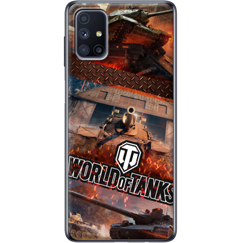 Чехол BoxFace Samsung M515 Galaxy M51 World Of Tanks