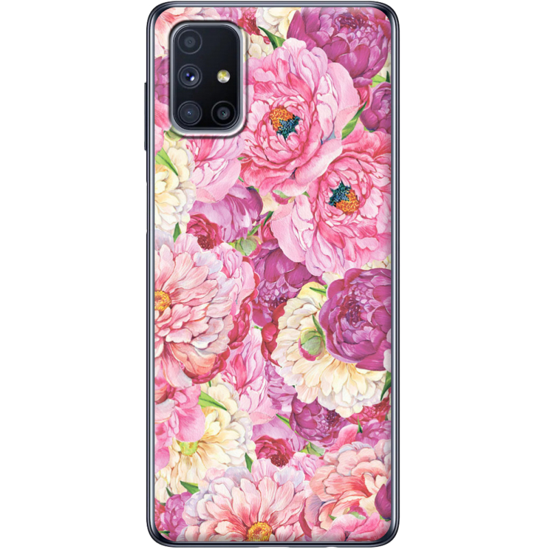 Чехол BoxFace Samsung M515 Galaxy M51 Pink Peonies