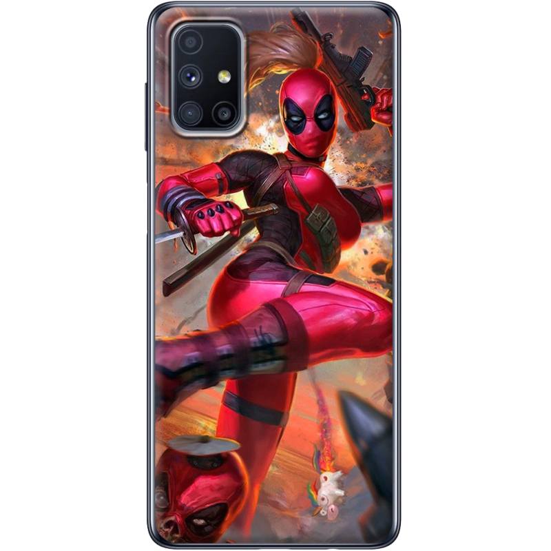 Чехол BoxFace Samsung M515 Galaxy M51 Woman Deadpool