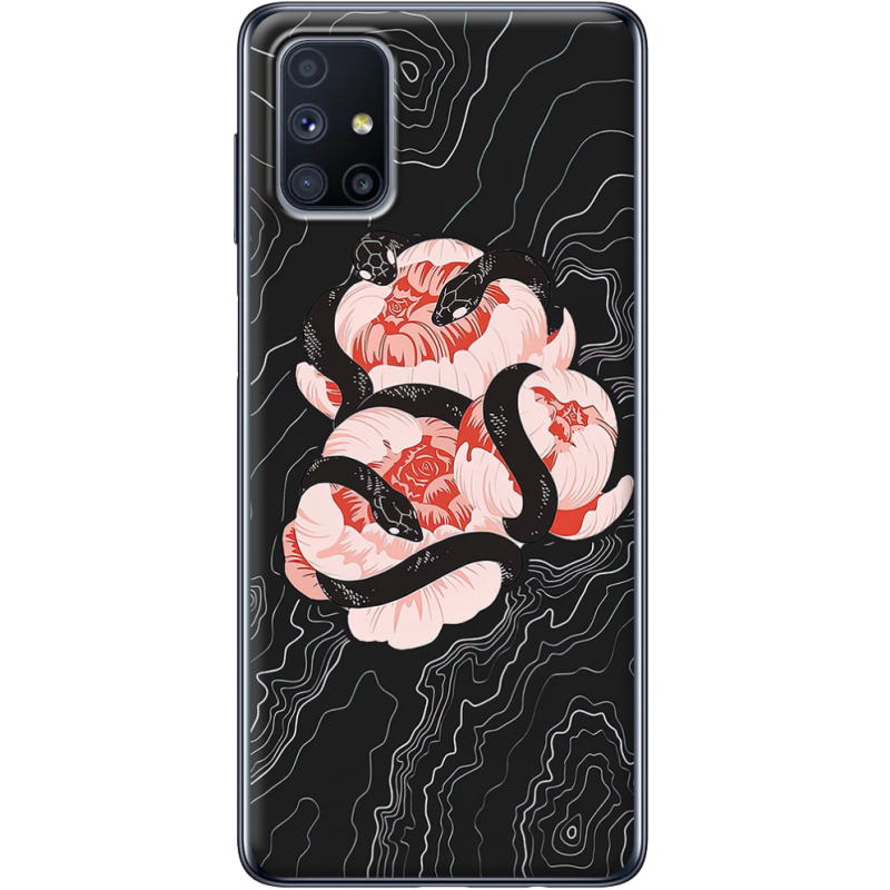 Чехол BoxFace Samsung M515 Galaxy M51 Snake Rose