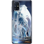 Чехол BoxFace Samsung M515 Galaxy M51 White Horse