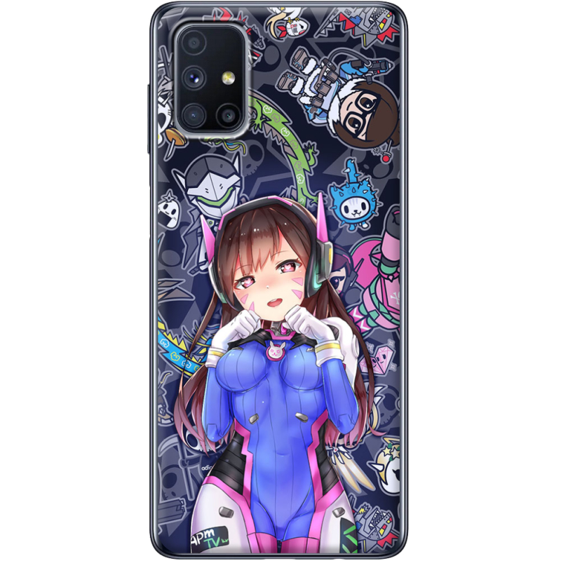 Чехол BoxFace Samsung M515 Galaxy M51 Overwatch D.VA