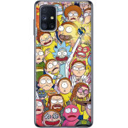 Чехол BoxFace Samsung M515 Galaxy M51 Rick and Morty