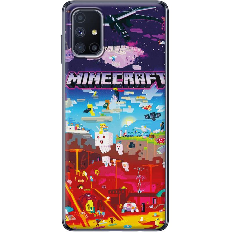 Чехол BoxFace Samsung M515 Galaxy M51 Minecraft World Beyond