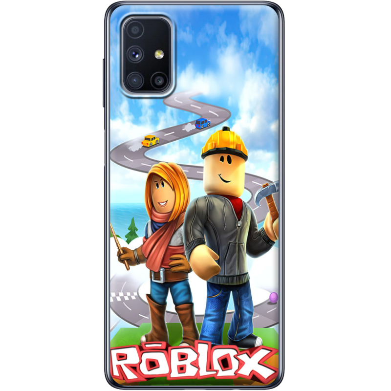 Чехол BoxFace Samsung M515 Galaxy M51 Roblox Білдерман