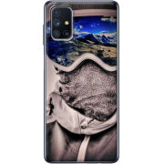 Чехол BoxFace Samsung M515 Galaxy M51 snowboarder