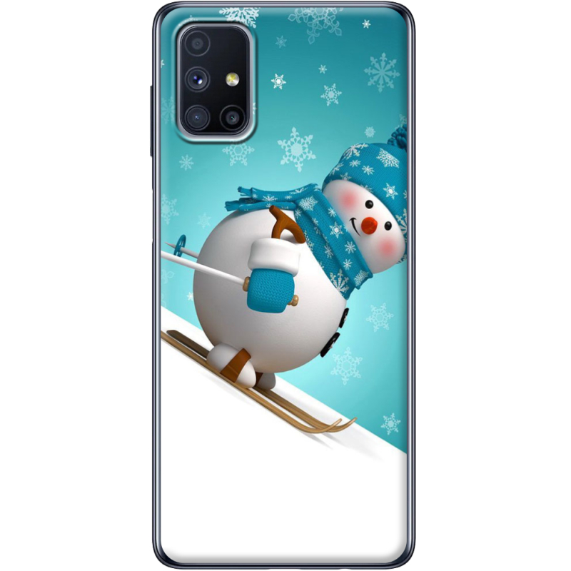 Чехол BoxFace Samsung M515 Galaxy M51 Skier Snowman