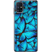 Чехол BoxFace Samsung M515 Galaxy M51 лазурные бабочки