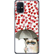 Чехол BoxFace Samsung M515 Galaxy M51 Raining Hearts