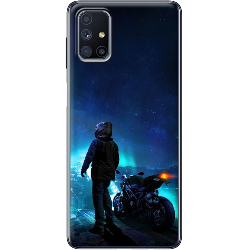 Чехол BoxFace Samsung M515 Galaxy M51 Motorcyclist