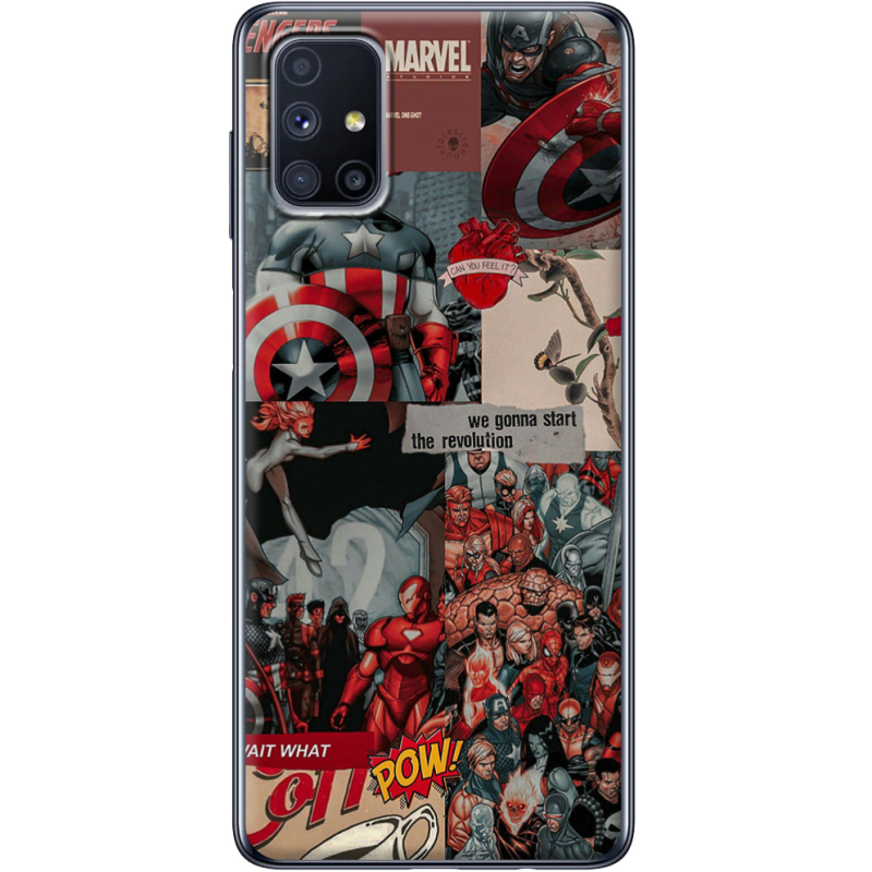 Чехол BoxFace Samsung M515 Galaxy M51 Marvel Avengers