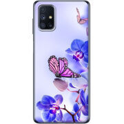 Чехол BoxFace Samsung M515 Galaxy M51 Orchids and Butterflies