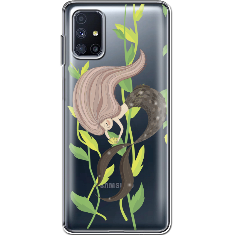 Прозрачный чехол BoxFace Samsung M515 Galaxy M51 Cute Mermaid