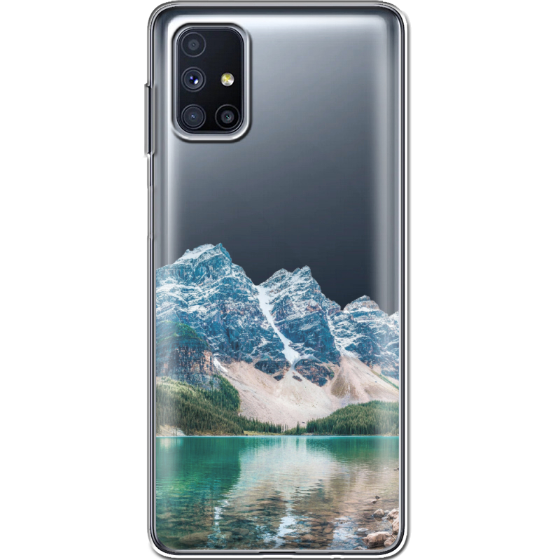 Прозрачный чехол BoxFace Samsung M515 Galaxy M51 Blue Mountain