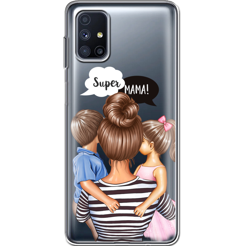 Прозрачный чехол BoxFace Samsung M515 Galaxy M51 Super Mama