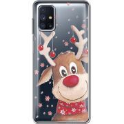 Прозрачный чехол BoxFace Samsung M515 Galaxy M51 Winter Deer