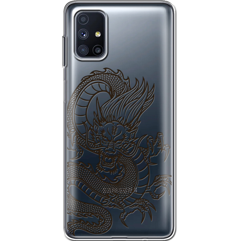 Прозрачный чехол BoxFace Samsung M515 Galaxy M51 Chinese Dragon