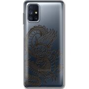 Прозрачный чехол BoxFace Samsung M515 Galaxy M51 Chinese Dragon