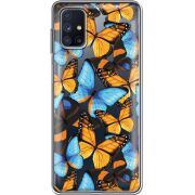 Прозрачный чехол BoxFace Samsung M515 Galaxy M51 Butterfly Morpho
