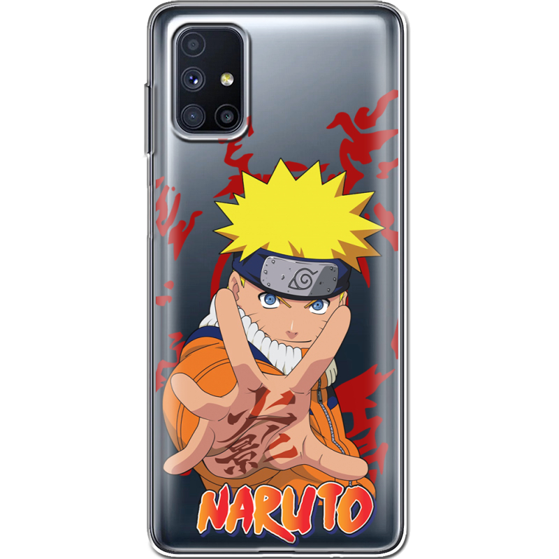 Прозрачный чехол BoxFace Samsung M515 Galaxy M51 Naruto